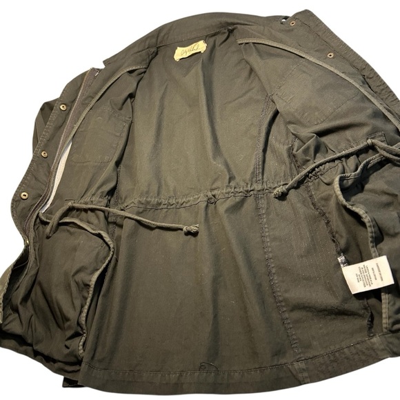 Lily Aldridge for Velvet Ruby Lightweight Utility Army Jacket Gray Size XS - Picture 12 of 14